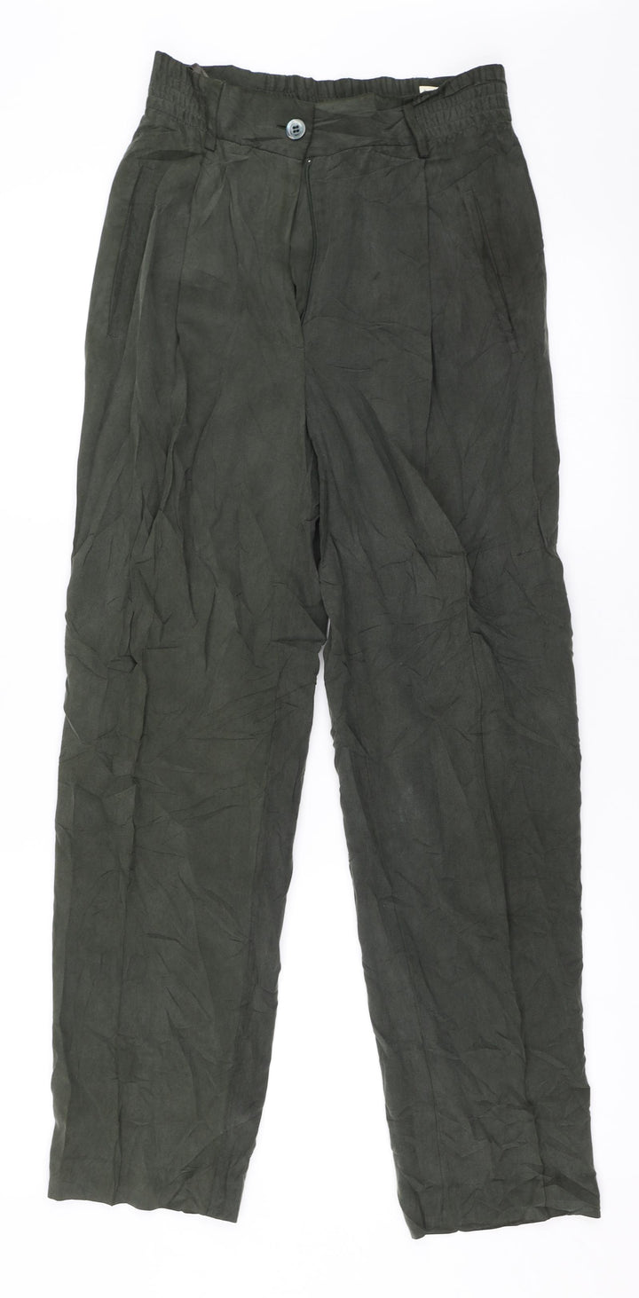 Betty Barclay Womens Green Trousers Size 34 L28.5 in