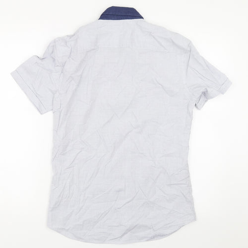 NEXT Mens Blue    Button-Up Size S