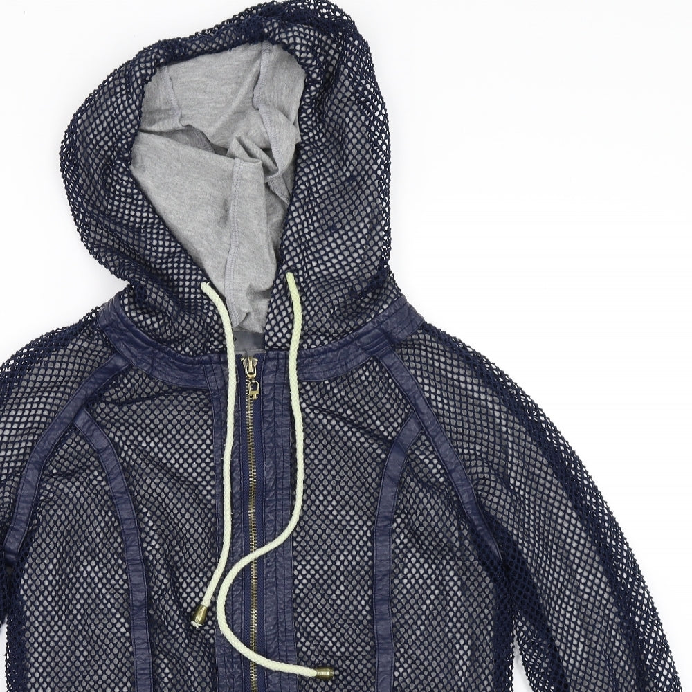 ESP Womens Blue   Full Zip Hoodie Size XS