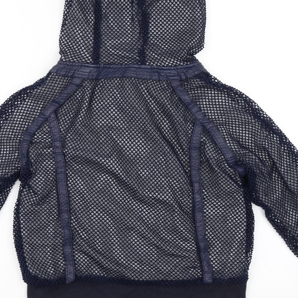 ESP Womens Blue   Full Zip Hoodie Size XS