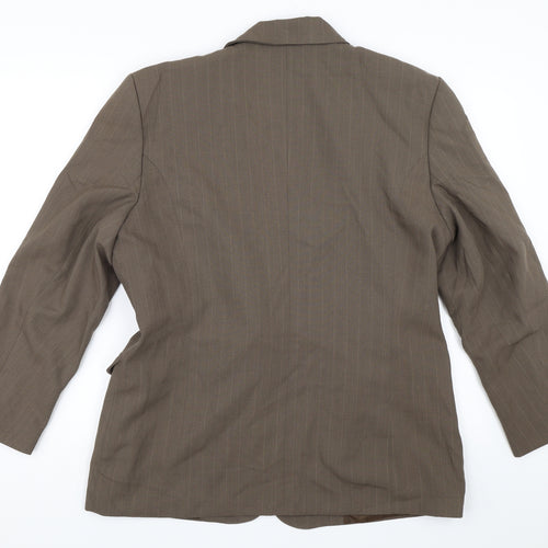 Choise Womens Brown   Jacket Blazer Size 16