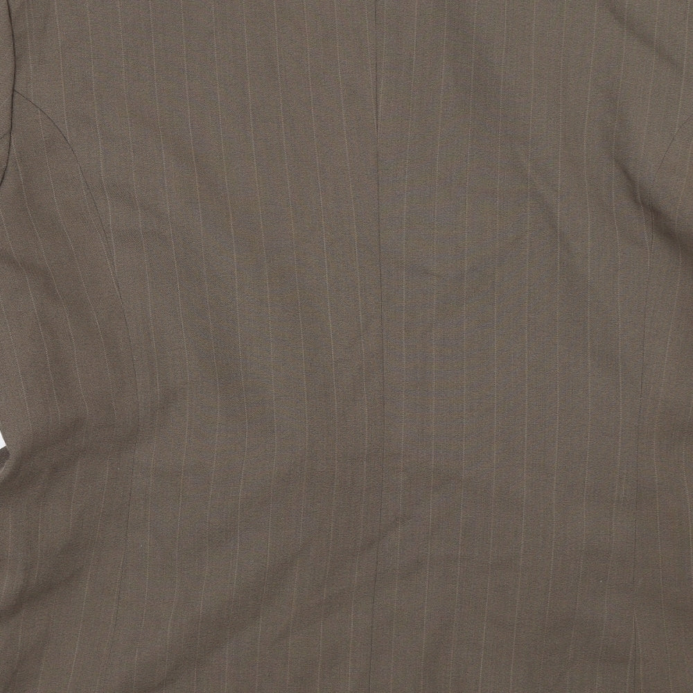 Choise Womens Brown   Jacket Blazer Size 16
