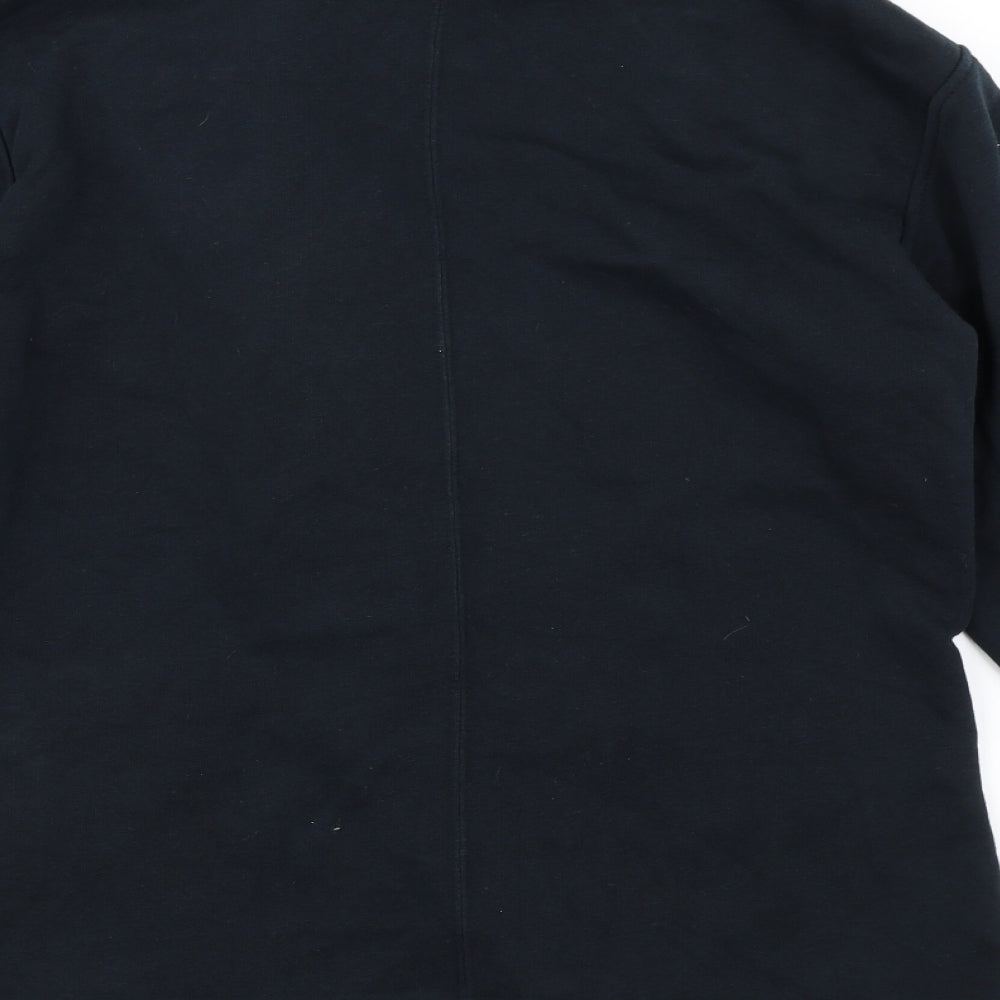 PUMA Womens Black   Full Zip Sweatshirt Size 12