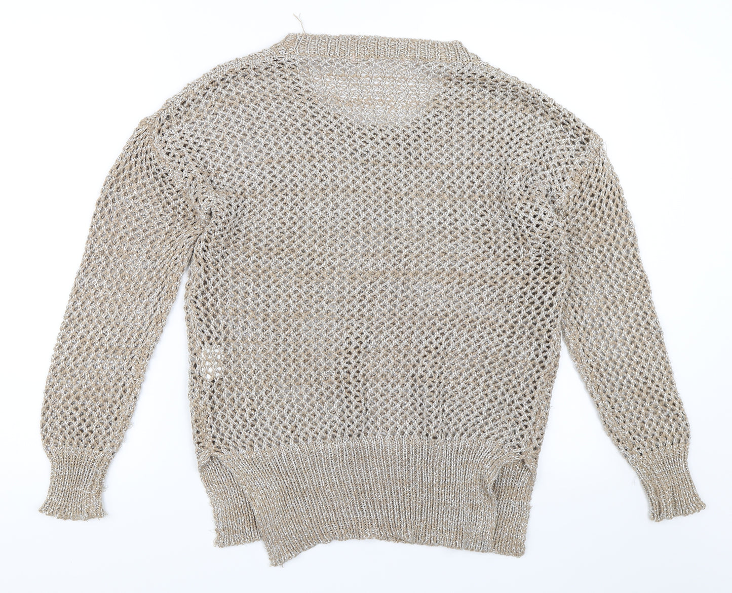 Uldahl Womens Beige   Pullover Jumper Size L
