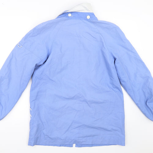 Preworn Womens Blue   Jacket Coat Size 38