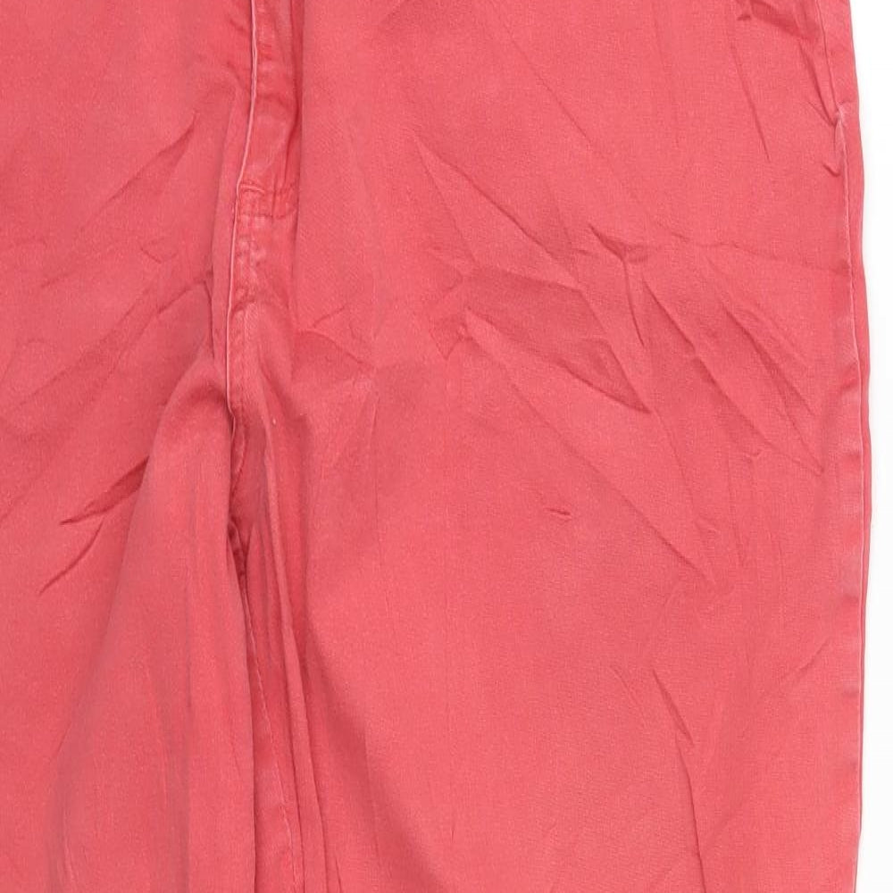 Ole Womens Red   Trousers  Size 34 in L28 in