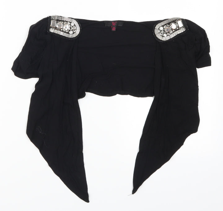 Young Dimension Girls Black Cardigan Jumper Size 9-10 Years