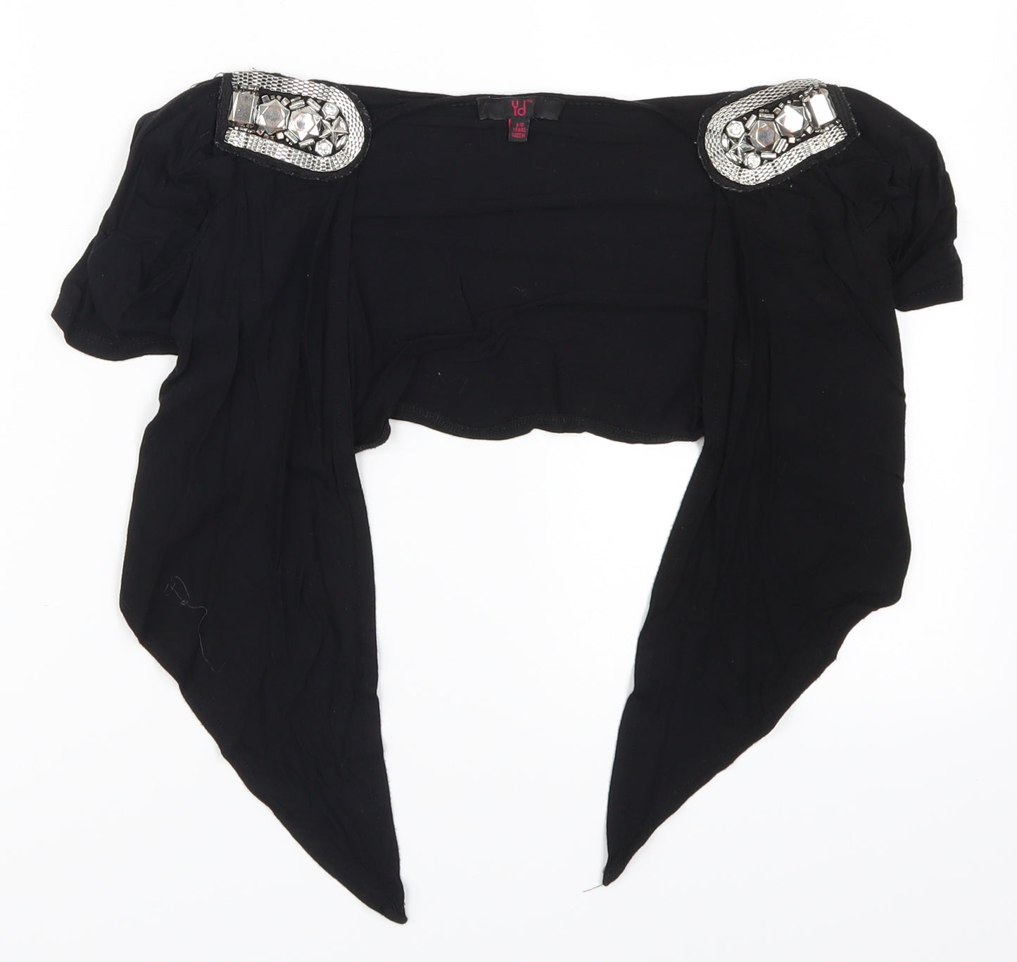 Young Dimension Girls Black   Cardigan Jumper Size 9-10 Years