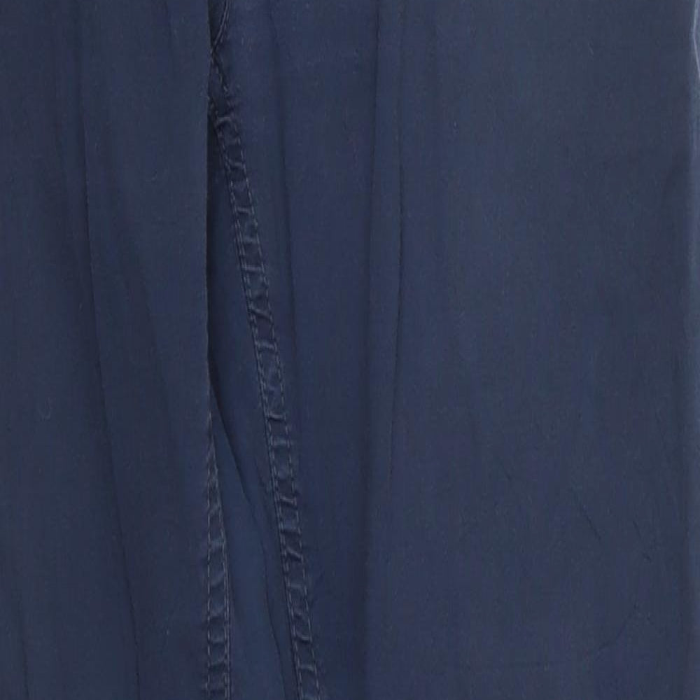 Cubas Mens Blue   Chino Trousers Size 32 L27 in