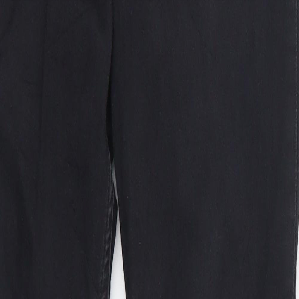 H&M Womens Black  Denim Skinny Jeans Size 28 in L28 in