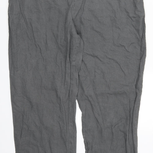 John Lewis Womens Grey   Trousers  Size 18 L30 in