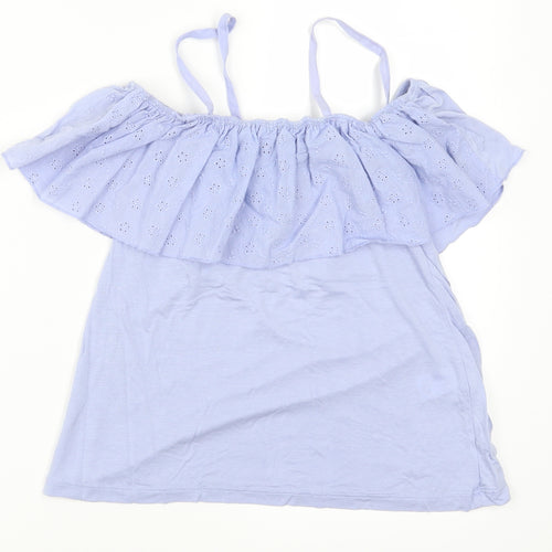 Atmosphere Womens Purple   Basic Blouse Size 6