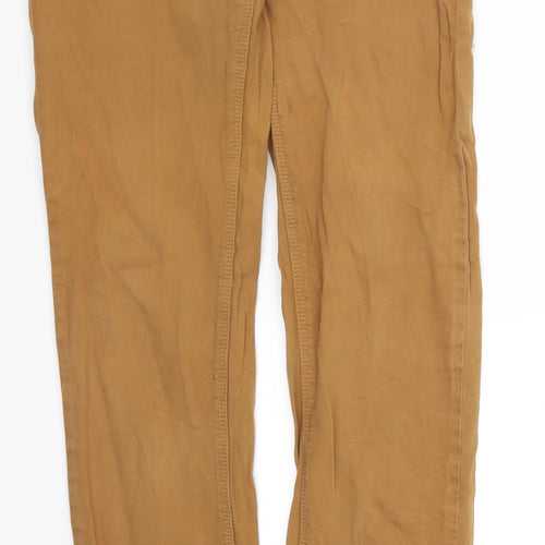 TALLY WEiJL Womens Brown  Denim Skinny Jeans Size 8 L28 in