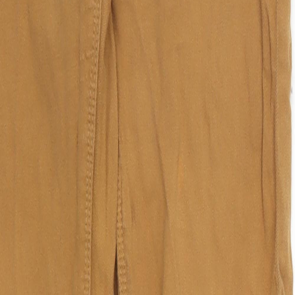 TALLY WEiJL Womens Brown  Denim Skinny Jeans Size 8 L28 in