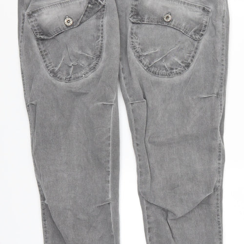 Funky State Womens Grey  Denim Skinny Jeans Size 32 in L27 in