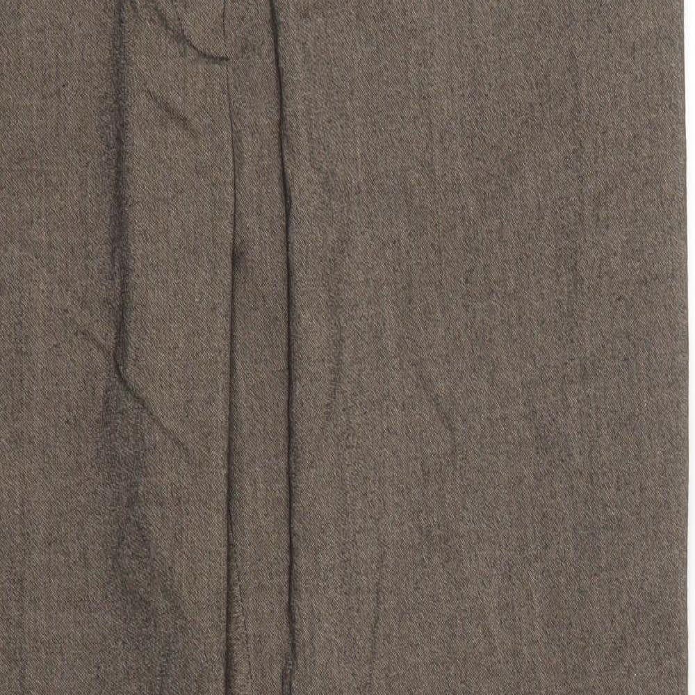 Preworn Womens Brown   Trousers  Size 18 L30 in