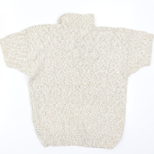 Emreco Womens Beige   Pullover Jumper Size M