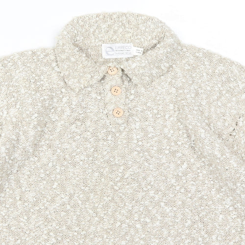 Emreco Womens Beige   Pullover Jumper Size M