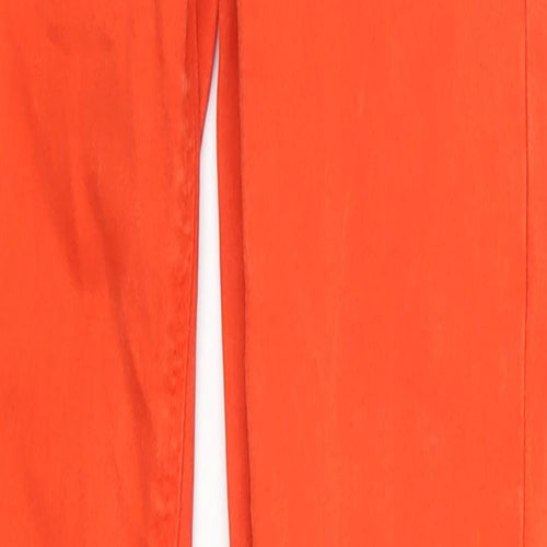 Zara Womens Red  Denim Skinny Jeans Size 6 L29 in