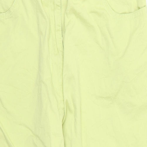 Cle Womens Red   Cropped Trousers Size 10