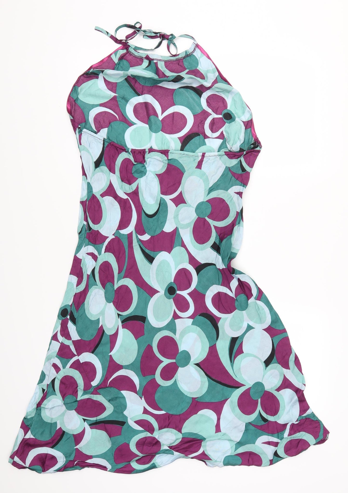 Dorothy Perkins Womens Purple Floral  Mini  Size 18