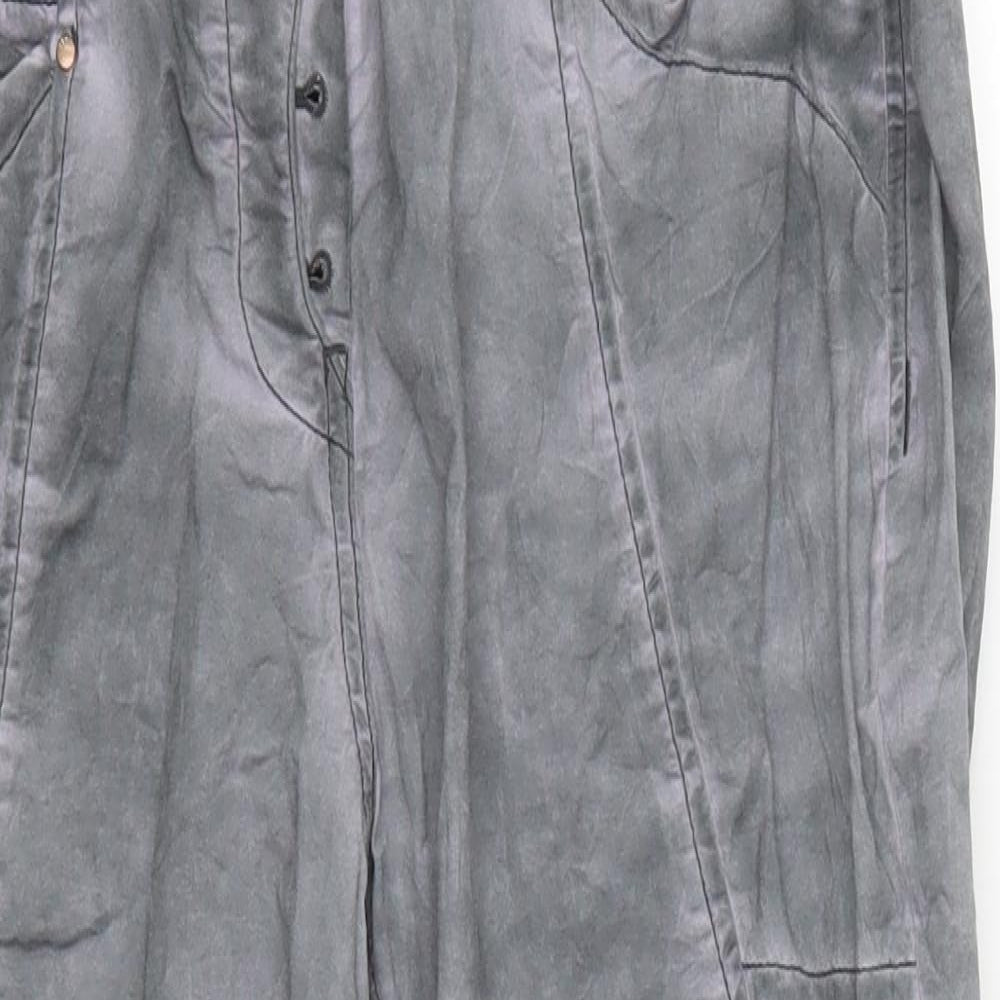 Cecil Womens Grey   Cropped Trousers Size 26 in L21 in
