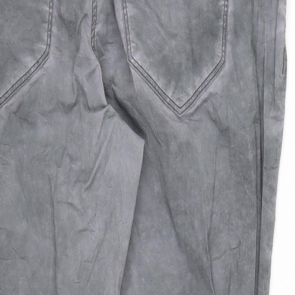 Cecil Womens Grey   Cropped Trousers Size 26 in L21 in