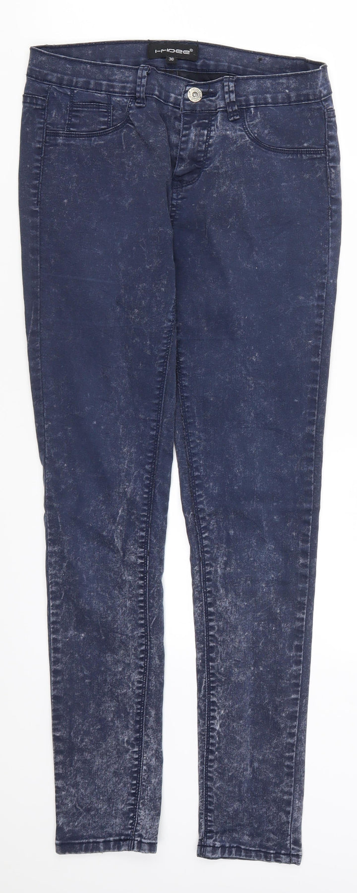 H4Dee Womens Blue Denim Skinny Jeans Size 8 L28 in
