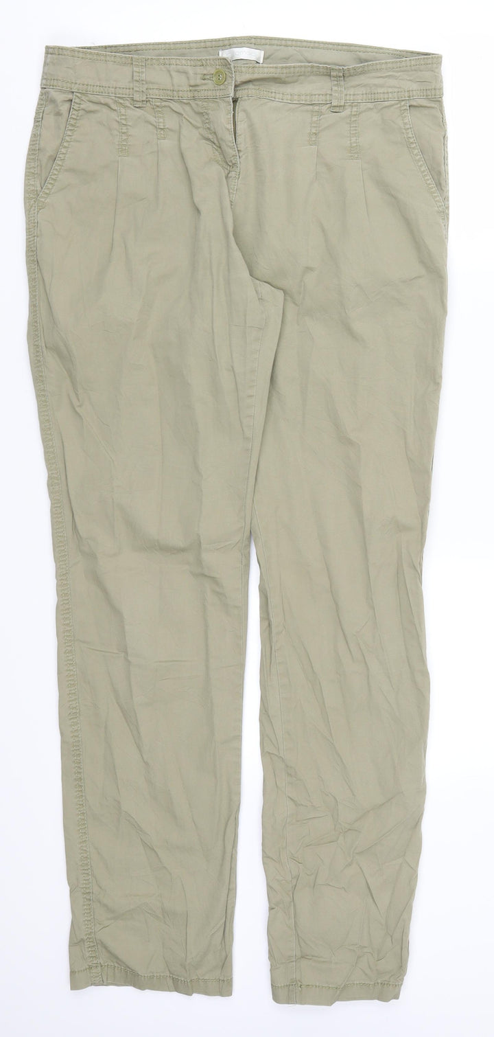 Promod Womens Beige   Trousers  Size 34 in L31 in