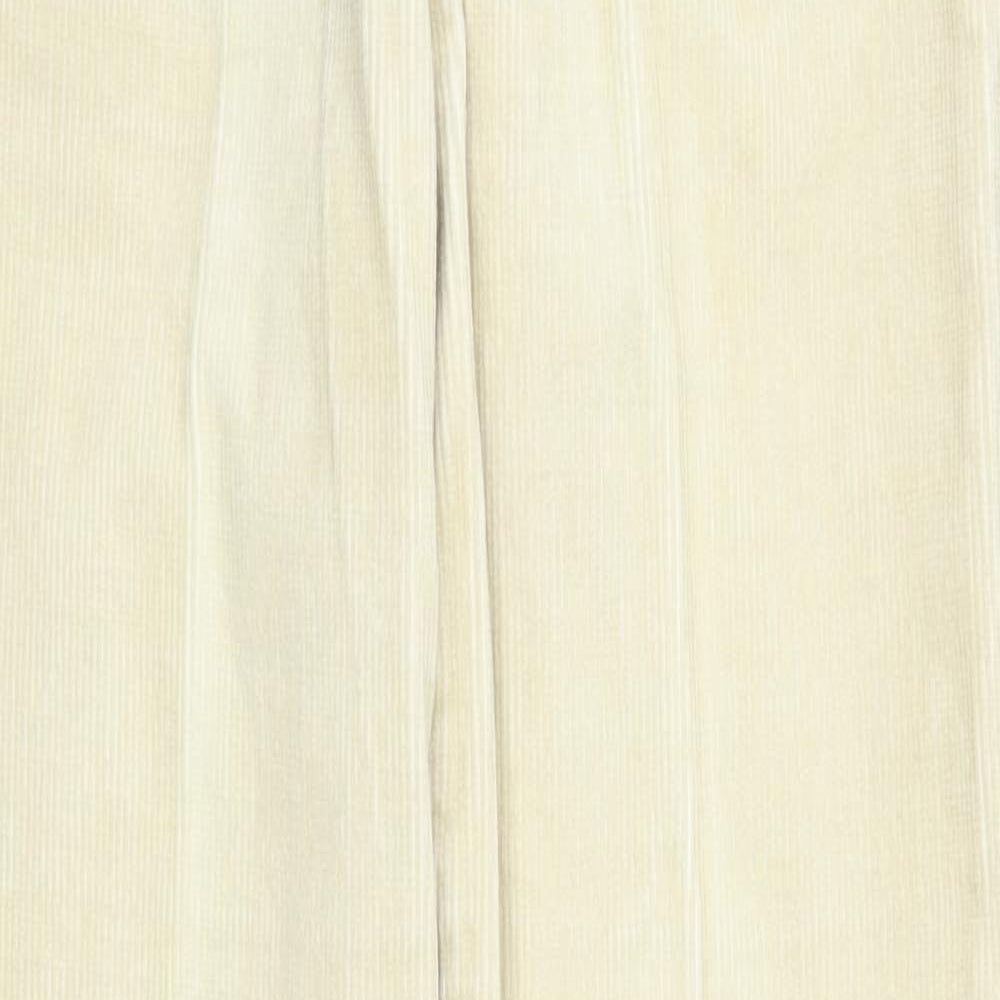 St Michael Womens Beige  Corduroy Trousers  Size 10 L28 in