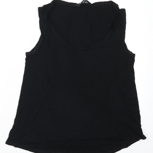 Dorothy Perkins Womens Black   Basic Tank Size 12