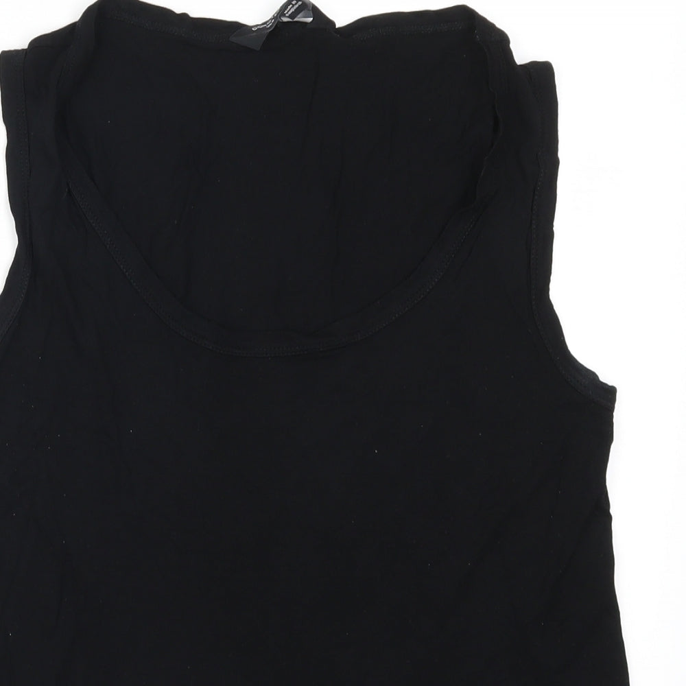 Dorothy Perkins Womens Black   Basic Tank Size 12