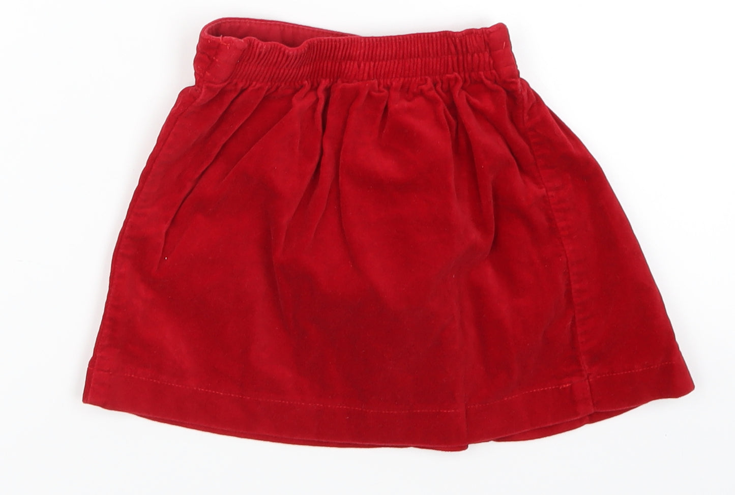 Kute Girls Red   Skater Skirt Size 18-24 Months  - Snowflake Print