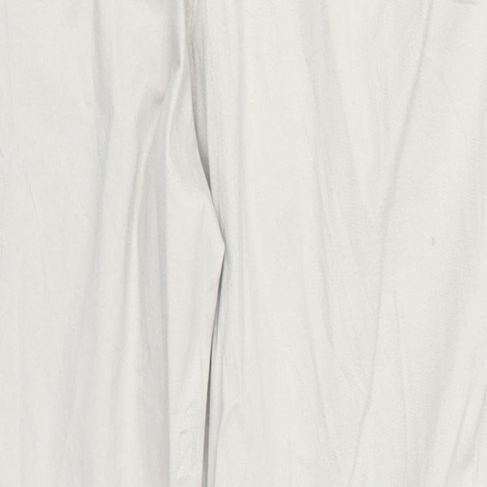 H&M Womens Beige   Chino Trousers Size 10 L31 in