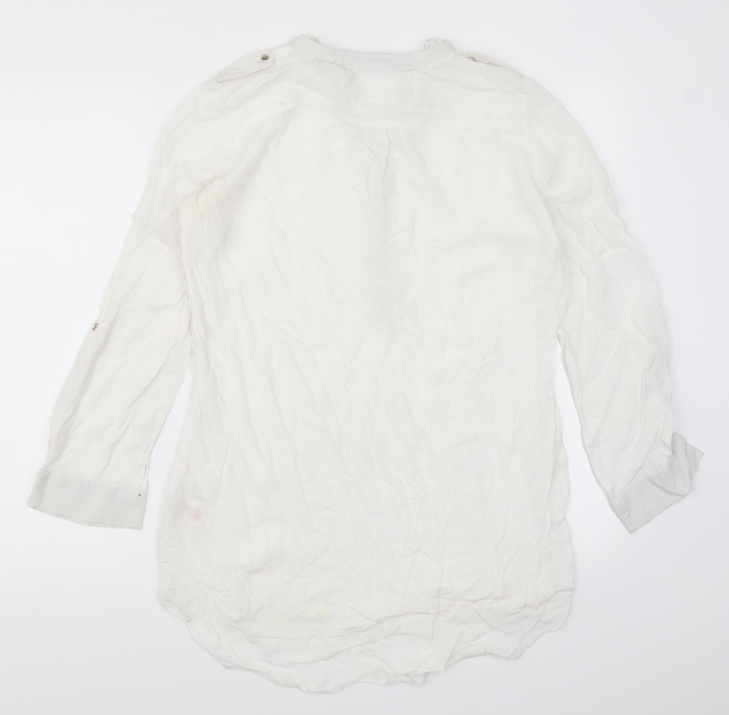 Atmosphere Womens White   Basic Blouse Size 12
