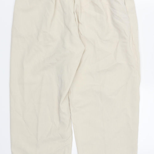 Preworn Womens Beige   Trousers  Size 32 in L27 in