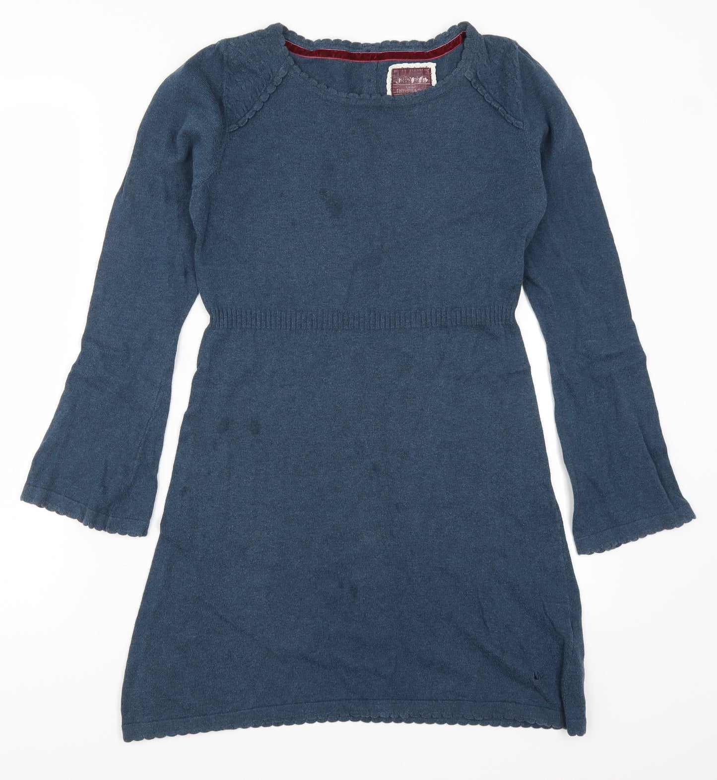 Mantaray Womens Blue   Jumper Dress  Size 8
