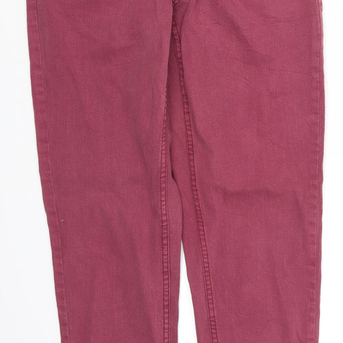Blue Motion Womens Pink  Denim Skinny Jeans Size 10 L26 in