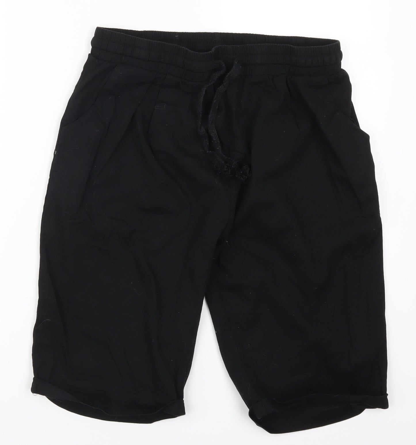 Preworn Mens Black   Bermuda Shorts Size 30