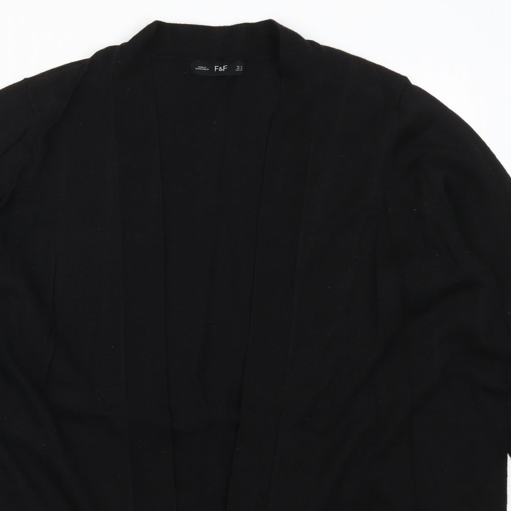 F&F Womens Black   Cardigan Jumper Size 16