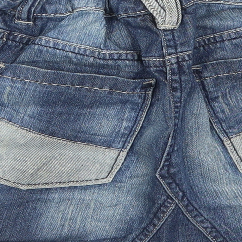 NEXT Girls Blue  Denim A-Line Skirt Size 12 Years