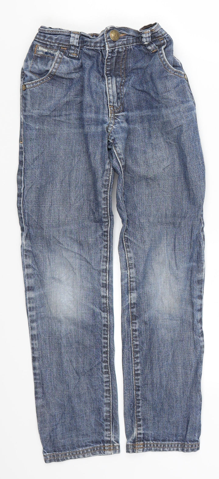 Debenhams Boys Blue Denim Straight Jeans Size 9 Years