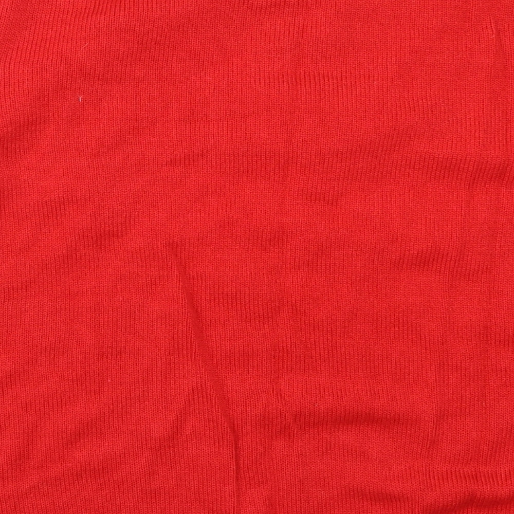 Peacocks Womens Red   Pullover Jumper Size XL  - I Love Santa