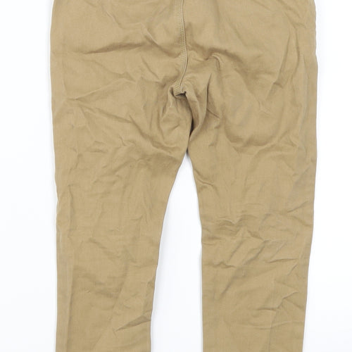 George Boys Beige   Chino Trousers Size 4-5 Years