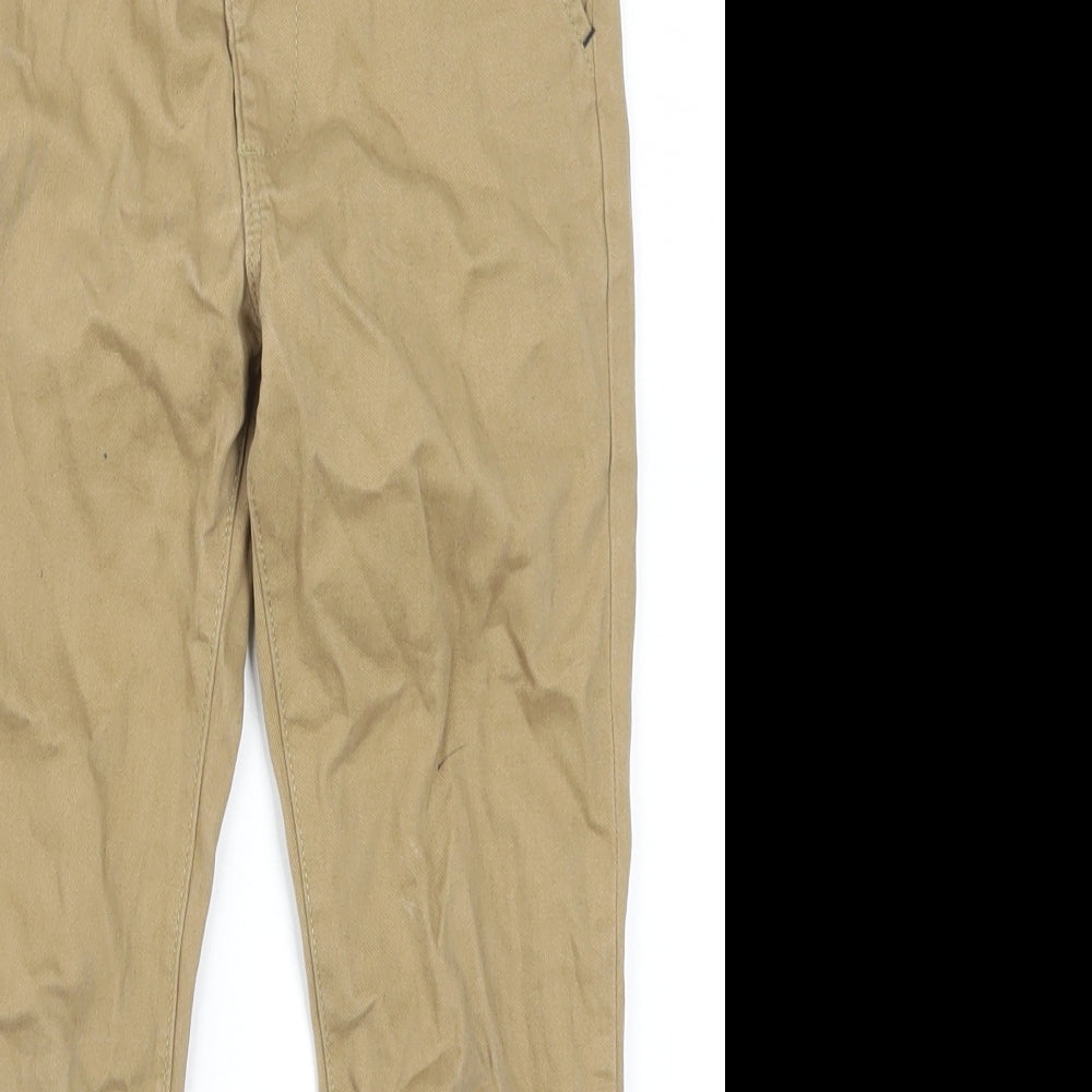 George Boys Beige   Chino Trousers Size 4-5 Years