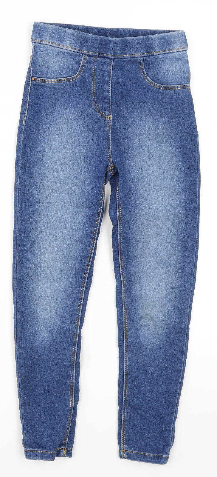 George Girls Blue  Denim Jegging Jeans Size 6-7 Years