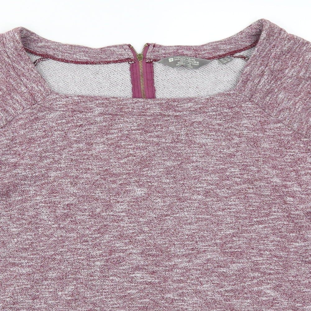Mountain Warehouse Womens Pink   Pullover Sweatshirt Size 18