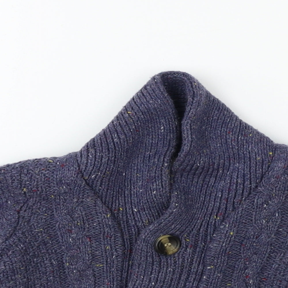 Nutmeg  Boys Blue   Cardigan Jumper Size 3-6 Months