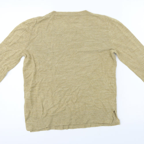 Marks and Spencer Womens Beige   Pullover Jumper Size 12