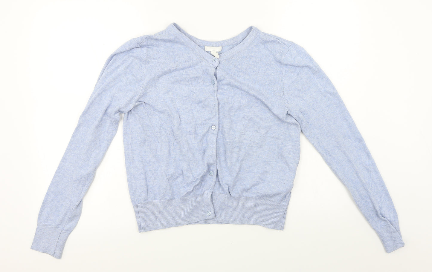 H&M Womens Blue   Cardigan Jumper Size M